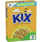 Kix Crispy Corn Puffs Whole Grain Breakfast Cereal, 18 oz.