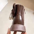 thumbnail image 4 of Generic Kids Winter Boots Fashion Kids Winter Water Proof Flat Keep Warm Snow Boots Big Girls Winter Boots Size 1, 4 of 6