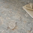 thumbnail image 6 of Nourison Asher 5'3" x 7'8" Blue Ivory Vintage Indoor Rug, 6 of 8