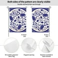 thumbnail image 4 of Sigee Blue And White Porcelain Pattern for Live Happy Decorative Small Garden Flag,Double Sided Yard Flags Holiday Garden Flags for All Seasons, 4 of 9