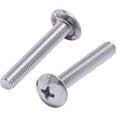 thumbnail image 1 of ORUYROP #10-32 X 1-1/4" Stainless Phillips Truss Head Machine Screw, (25pc), Fine Thread, 18-8 (304) Stainless Steel, by, 1 of 6