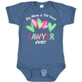 thumbnail image 3 of Inktastic My Mom is the Best Lawyer Ever Boys or Girls Baby Bodysuit, 3 of 5