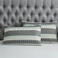 thumbnail image 3 of JML 3-Piece Quilt Set with 2 Shams, Soft Microfiber Bedspread Coverlet Set, Queen, Grey & Green, 3 of 5
