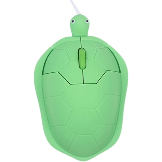 Gaming Mouse Wired Computer Parts Electronic Sports Game Mouse Colorful Turtle Shape Design For Playing Games