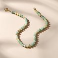 thumbnail image 4 of Beaded Gemstone Necklace for Women, Colorful Boho Bead Choker Natural Stone Surfer Beach Necklaces Gold Plated Summer Handmade Jewelry, 4 of 8