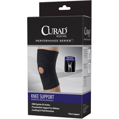 Curad Knee Support With Open Patella, Large, 1ct