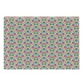 thumbnail image 1 of Traditional Cutting Board, Polish Pattern with Floral Motifs and Folkloric Elements Native Cultural, Decorative Tempered Glass Cutting and Serving Board, Large Size, Multicolor, by Ambesonne, 1 of 1