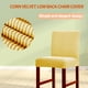thumbnail image 4 of Funda protectora para silla de comedor, funda protectora Universal para muebles de oficina, Protector exterior, funda giratoria, suministros para el hogar, Beige, 2 paquetes Eigraketly HA012490-06, 4 of 5