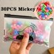 thumbnail image 1 of 30/50 unids/set niñas lindas flores coloridas estrella Mickey pequeñas pinzas para el cabello niños dulces horquillas pinzas para el cabello accesorios de moda para el cabello Tan Jianjun unisex, 1 of 2