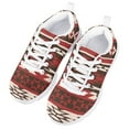 thumbnail image 3 of Pzuqiu Red Aztec Kids Tennis Shoes Girls Size 2 Southwest Breathable Running Sneakers Ethnic Lightweight Casual Walking Shoes, 3 of 5