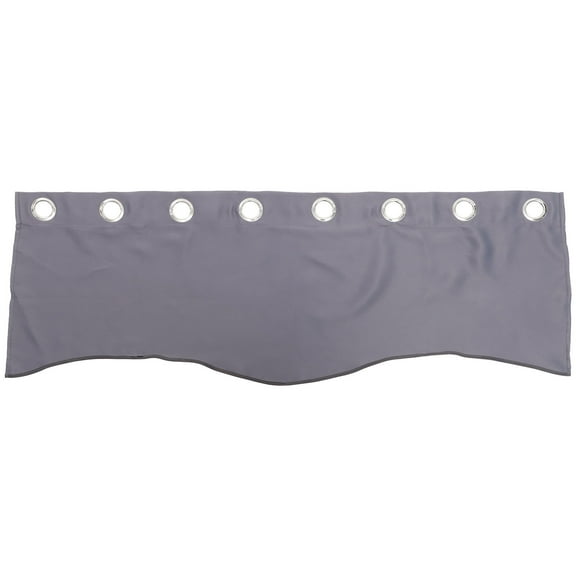 Milisten 1Pcs Blackout Curtains for Small Windows in Grey with Simple Appearance 132X46X0.4In Polyester