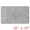 Light Gray, variant on Unique Bargains Non Slip Bath Mat Geometry Bathroom Rug Absorbent Mat Microfiber Bath Rugs Light Gray 16" x 24"