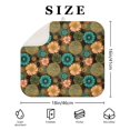 thumbnail image 4 of Pioneer Flower Floral Print Pattern Kitchen Dish Drying Mat 1 Pack, Ultra Absorbent Microfiber Drainer Mat, 16"x18", 4 of 6