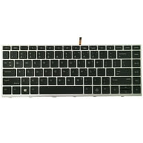 New US Black Backlit English Laptop Keyboard Replacement for HP Probook 430 G5 440 G5 445 G5 L01071-001 Light Backlight