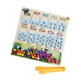 thumbnail image 4 of Juego de combinación de colores,Juego de clasificador de madera de juguete Montessori a juego de colores,Clasificación y conteo de colores Aprendizaje preescolar,Juguetes de educación, 4 of 9