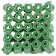 thumbnail image 6 of 2000 Pcs Green Masonry Screw Fixing Wall Anchor Plugs 6mm x 27mm, 6 of 8