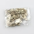 thumbnail image 2 of IFANLANDOR DIY Wood Chip Decorations for Crafts and Parties with Smooth Touch and Unique Hollow Shape 100pcs, 2 of 6
