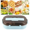 thumbnail image 1 of Portable Bento Box, 1.5L Stainless Steel Lunch Box  Leakage Proof  for Adult for Student, 1 of 8