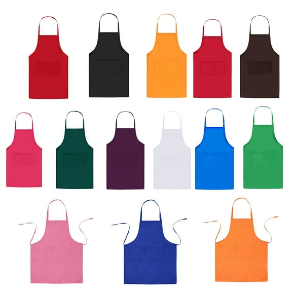 Isvgxsz 2024 New Home Decor Apron Work Apron Kitchen Food Waist Hanging Neck Outdoor Rug