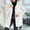 *White, variant on ClodeEU Women's Mid Length Corduroy Hoodeid ,Relaxed Fit Button Up Outcoat,Casual Jacket Outerwear with Pockets White,Womens Plus M