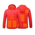 thumbnail image 2 of Wutalume Unisex Heated Hoodie with Warming Technology, Electric Heated Jacket for Men and Women, USB Powered with Multiple Heat Settings,Red XL, 2 of 5
