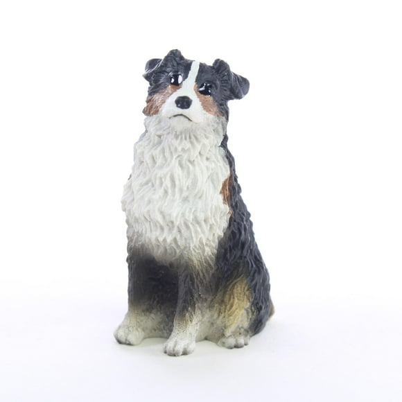Conversation Concepts Figura de perro pastor australiano tricolor acoplado Tiny Ones