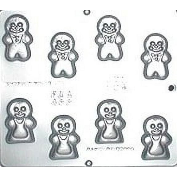 594 Gingerbread Pieces Chocolate Candy Mold