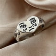 thumbnail image 5 of Emotional Heartbroken Expression Rings Comfortable Wear Sturdy Alloy Comfort Fit Jewelry for Teens Trendy Gifts Ideas, 5 of 8