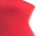 thumbnail image 5 of CHUANK Women‘s 2-Pack Basic Solid Stretchy Cotton Long Bandeau Tube Top, 5 of 5
