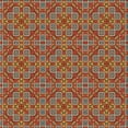 thumbnail image 1 of Ahgly Company Machine Washable Indoor Square Transitional Tomato Red Area Rugs, 8' Square, 1 of 7