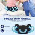 thumbnail image 4 of golytefs Walking Gait Belt with Handles Metal Buckle Elderly Transfer Belts for Lifting, 4 of 9