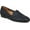 Dark Blue Met Snake, variant on Vionic Willa II Women's Loafers & Slip-Ons Black Crinkle Nappa Size 6.5 W