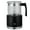 Black EU Plug, variant on HomeLife 700ml Detachable Electric Milk Frother Heat Foam Maker Coffee Home Kitchen Tool
