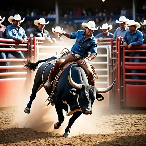 1000 Pieces Puzzle for Adult - Bull Riding Be Strong Be Brave Be Humble Wooden Jigsaw Puzzles Challenging Educational Fun Interactive Toys for Family Creative Gift