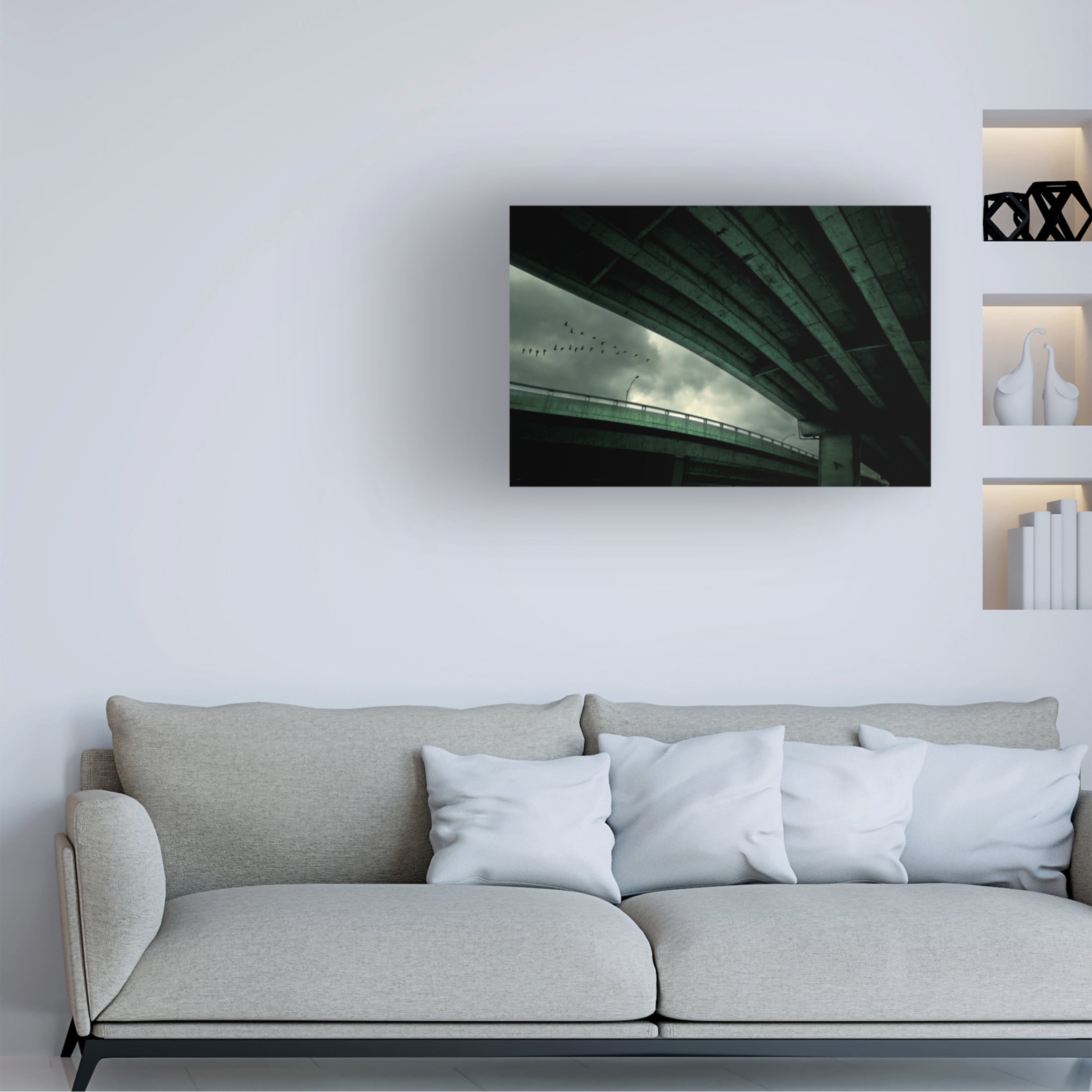 Canvas Wall Art - David Senechal Photographie 'Last Flight' Wall Art for Living Room, Bedroom, or Office D?cor by Trademark Fine Art - 24 x 16 Inches