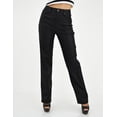 thumbnail image 1 of Pantalón Wide Leg tipo vinipiel Roman Fashion 6435 negro, 1 of 6