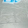 thumbnail image 3 of 100 Count Disposable Waterproof Aprons, Plastic Cooking, Painting & Housework, 23 x 37 Inches Clear Polyethylene, 3 of 8