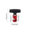 thumbnail image 4 of Engine Hood Lift Rod Support | Aluminum Alloy Hydraulic Gas Strut Protector | Anti-Pinch Tool for Trunk & Hood | 7.7x6.6cm Car Modification Accessory, 4 of 7