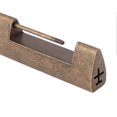 thumbnail image 3 of Antique Style Lock Spacing 5.9cm Auspicious Fish Lock Chinese Locks Small Brass Locks Antique Padlock Bronze Color, 3 of 5