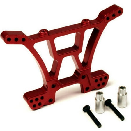 - Alloy Rear Shock Tower for Traxxas Stampede 4X4, 1:10, Red