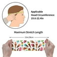 thumbnail image 7 of Wukai Ice Cream Popsicles Sports sweatband,Men & Women Sweatband Headband for Running, Cross Training, Racquetball, Working Out, 7 of 7