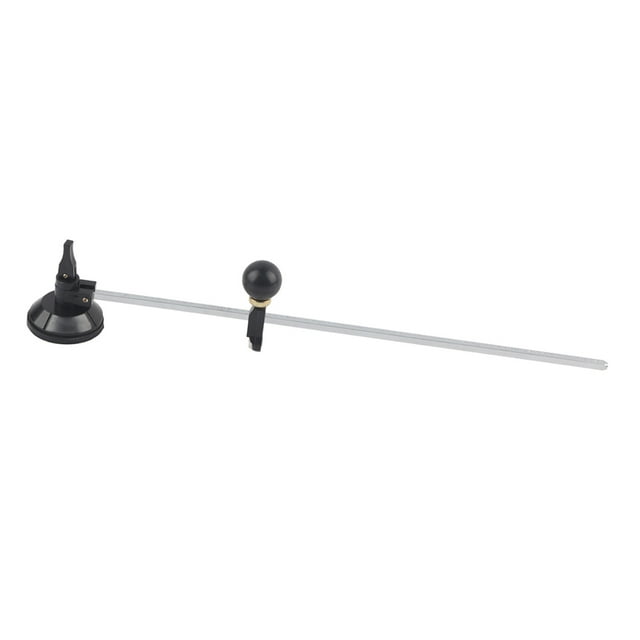 Brújulas Cortavidrios de Corte Circular Con Ventosa, Herramienta Ajustable para aficionados y Profesionales, Material PlásTiCO