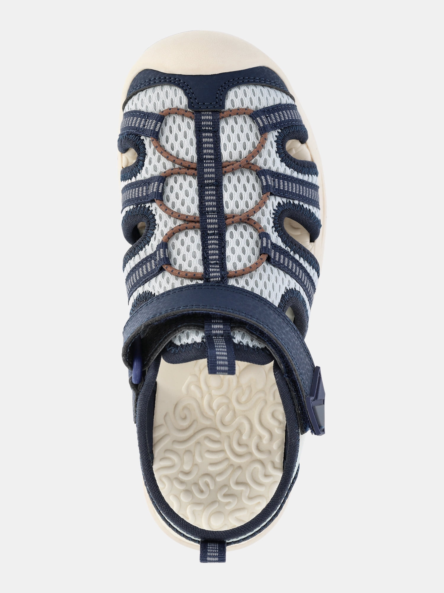 Wonder Nation Toddler, Little, and Big Boys Closed Toe Trail Sandals