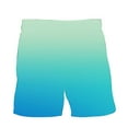 thumbnail image 4 of Jacenvly 2024 New Summer Mens Shorts Men's Special Print Beach Casual Trouser Shorts Pants Gradient Color Skin-Friendly Beach Pants Sky Blue, 4 of 6