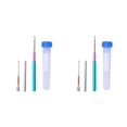 thumbnail image 2 of Guardoinrt Efficient Embroidery Punch Needle Pen Sewing Kit Knitting Tool 3 Pcs Needle 1 Pc Tube 10cm 2Set, 2 of 6
