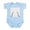 Sky Blue, variant on CafePress - F Holes Infant Creeper - Baby Light Bodysuit, Size Newborn - 24 Months
