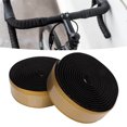 thumbnail image 1 of Bike Bar Tape Soft Bike Handlebar Carbon Fiber Pattern Shock Absorption Non Skid Strap Gradient, 1 of 8