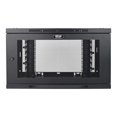 thumbnail image 2 of Tripp Lite 9U Wallmount Rack Enclosure Server Cabinet Wide Cable Management - Rack enclosure cabinet - wall mountable - black - 9U - 19", 2 of 9