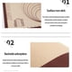 thumbnail image 5 of Aparatos de cocina, accesorios de cocina, tapete para hornear, tapete para amasar, tapete para amasar de fibra de vidrio, para cocinas familiares, resistente a altas temperaturas, apto para horno., 5 of 9