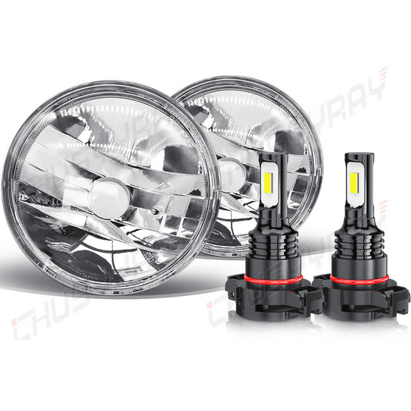 Pair Bumper LED Fog Lights Driving Lamps Compatible with Jeep Patriot 2010-2017 Replacement